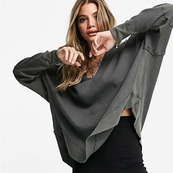 Free People Tops - Free People Owen Thermal Long Sleeve